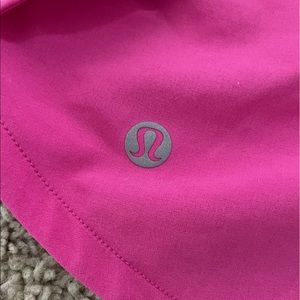 sonic pink lululemon speed up shorts